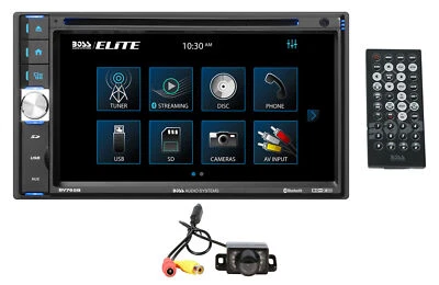 Boss Audio BV765B 6.5" In-Dash Car Monitor DVD Receiver w/Bluetooth/AM/FM+Camera - Image 1 of 4