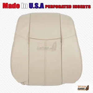 2018 2019 2020 FITS Nissan Pathfinder - Driver Top Perforated Leather Cover Tan - Picture 1 of 8