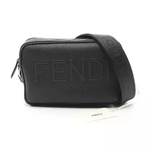FENDI Medium Camera Case Embossed Logo Shoulder Bag 7M0286AMACF0GXN leather - Bild 1 von 5