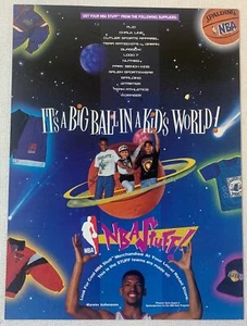 1994 NBA Stuff basketball ad ~ KEVIN JOHNSON - Picture 1 of 1