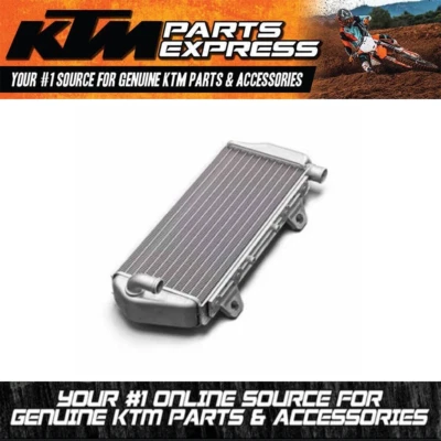 RADIADOR IZQUIERDO OEM KTM 125 150 250 300 350 450 500 SX XCW XCW EXCF 50535007100 Foto 1 de 4