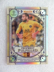Topps Merlin Chrom 2021/22 Gianluigi Donarumma Prophezeiung erfüllt PSG - Bild 1 von 2
