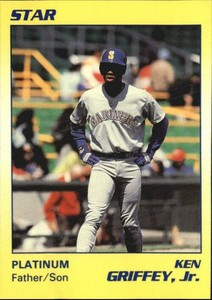 1990 Star Platinum #106 Ken Griffey Jr Mariners  /1000 C51164 - NM-MT