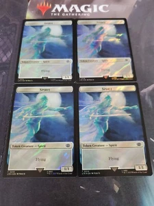Mtg. 4x Gettoni Spirit double face. Surge Foil. Il Signore degli Anelli. Nm - Foto 1 di 1