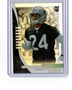 2019 Absolute Spectrum #182 Johnathan Abram /199 - NM-MT