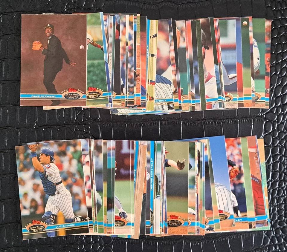 1991 Topps Stadium Club Baseball RAW Set Builder Cards HOF Rookies Vets Common - Image 1 of 1