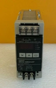 Omron S8VS-09024AP 90 vatios, 24 VDC, 3,75 A, fuente de alimentación conmutada de CC. ¡Probado! - Imagen 1 de 4