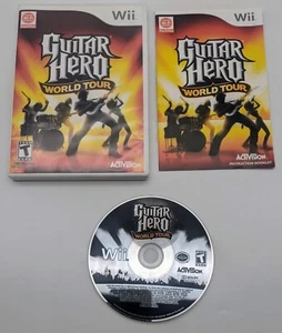 Guitar Hero: World Tour Nintendo Wii COMPLETO con manual 2007 PROBADO - Imagen 1 de 2