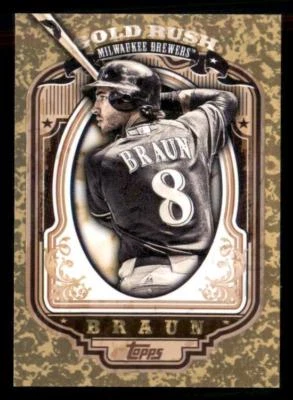 2012 Topps Gold Sparkle Golden Greats Talents Walk Offs HR Legends Rush Tú eliges Foto 1 de 4