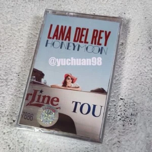 Lana Del Rey Honeymoon Retro Album Tape Sealed Cassettes Musikkassetten - Bild 1 von 2