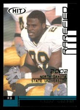 Lamar Gordon 2002 SAGE HIT Rarefied Emerald Card #R36 North Dakota State Bison