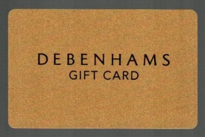 DEBENHAMS (Reino Unido) Logo Clásico Dorado sobre Oro, Navidad, Tarjeta de Regalo ($0) Foto 1 de 2