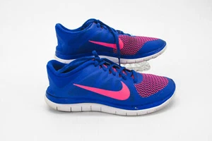 Nike Women Shoe Free 4.0 Flyknit Size 9.5M Running Sneaker Athletic Pre Owned vq - Picture 1 of 12