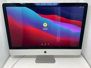 2020 iMac 27 Retina 5K, 3.6GHz 10 core Intel i9, 250gb SSD 64GB RAM 5300 pro - Afbeelding 1 van 7