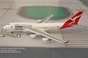 Gemini Jets Qantas Airways Boeing 747-400 One World Diecast Model 1:400 - Picture 1 of 1