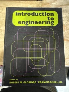 Introduction to engineering edited by Robert M Glorioso Hardcover book 1975 - Picture 1 of 5
