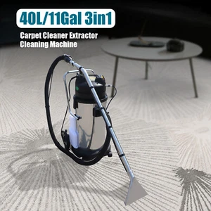 3in1 Commercial Carpet Cleaning Machine, Vacuum Cleaner Extractor 40L New - Picture 1 of 16