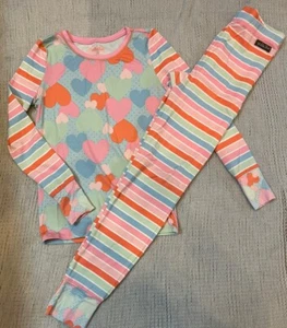 Matilda Jane Girls Pajama Set Dream Chaser Hearts And Stripes Size 10 - Picture 1 of 5