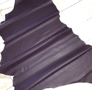 LEDER TIP 36550-Q, Lederreste, 1 Lederhaut, auberginefarben nappa - Bild 1 von 1
