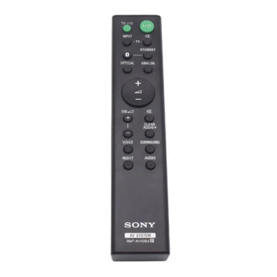 Original Sony Remote Control RMT-AH100U For HT-CT180 SA-CT180 SA-WCT180 - Image 1 of 3