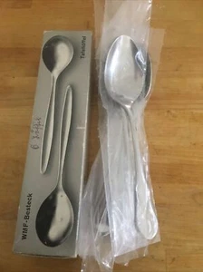 WMF Würzburger Facette Cromargan 6 Suppenlöffel Menülöffel 19,7 cm Top Zustand - Bild 1 von 7
