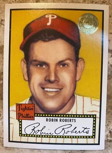 Robin Roberts Philadelphia Phillies Topps 2003 Shoebox Collection Baseball Card - Picture 1 of 2