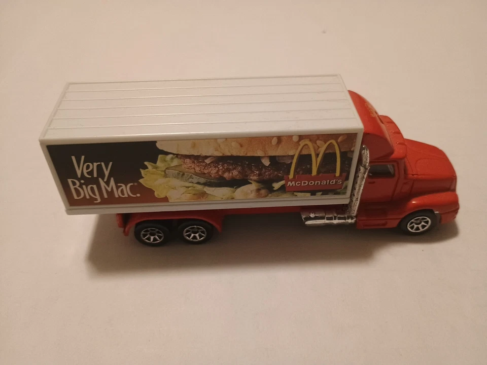 Camión semirremolque Mattel 1996 Hot Wheels McDonald's Very Big Mac de colección Foto 1 de 4