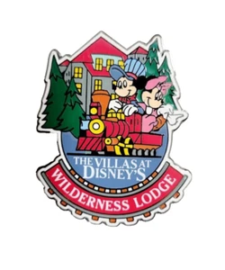 Disney Pin Mickey & Minnie Train The Villas at Wilderness Lodge Pin - Picture 1 of 1