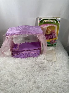 Flower Princess Fairytale Dream Bed Vintage 1983 by Creata W/Box & Instructions - Imagen 1 de 14