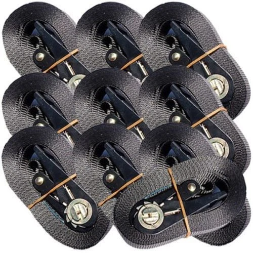 Posten Spanngurte Zurrgurt Ratsche o. Klemmschloss 4m 5m 6m EN 12195-2 schwarz - Bild 1 von 1