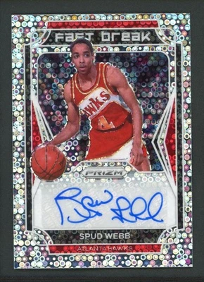 2021-22 SPUD WEBB AUTO PANINI PRIZM FAST BREAK DISCO AUTOGRAPHS - Image 1 of 2