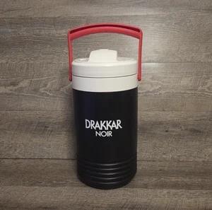 Vintage Iglu Drakkar Noir Gallone Wasserkühler/Kanne - schwarz und weiß - Bild 1 von 10