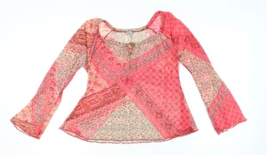 Marks and Spencer Women’s Multicoloured Floral Bohemian Blouse Size 14 - Picture 1 of 12