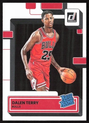 2022-23 Donruss Dalen Terry #218 Rookie Chicago Bulls - Image 1 of 2