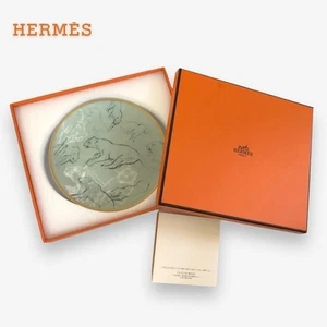 Unused Hermes Carnets d'Equateur Feline Plate 5.5in(14cm) - Picture 1 of 7