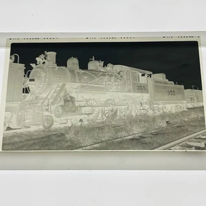 Railroad Negative St. Louis Brownsville & Mexico (MOP) #355 4-6-0 Kingsville, TX - Picture 1 of 2