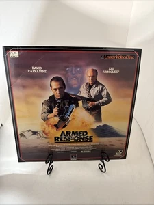 Armed Response Laserdisc LD David Carradine Lee Van Cleef - Picture 1 of 4