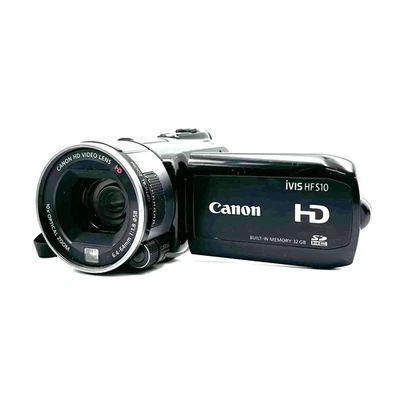Canon HANDYCAM iVIS HFS10 Compact Digital Camera From Japan - Image 1 of 4
