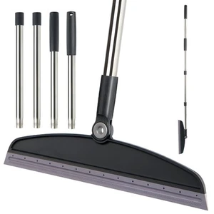 Silicone Air Broom,Multifunction Magic Broom with Long Handle,Adjustable Ru... - Picture 1 of 6