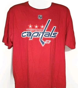 Vintage Adidas Marke Herren rot Washington Capitals Kuznetson T-Shirt Größe 2XL - Bild 1 von 4