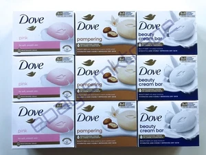 9x DOVE Beauty Cream Bars Shea Butter Pink Original (3 Bars/Each) - Picture 1 of 4