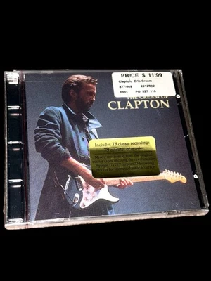 ERIC CLAPTON The Cream of Clapton (Remastered CD, 1995) SEALED w/ Hype Sticker Foto 1 de 2