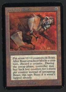 ***Alpha Clockwork Beast*** MTG Alpha Magic Kid Icarus - Picture 1 of 2