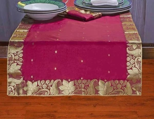 Granate - Corredor de mesa hecho a mano (India) - Imagen 1 de 2