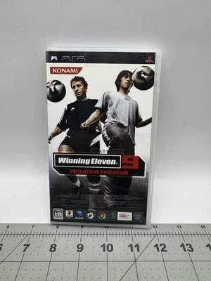 Winning Eleven 9: Ubiquitous Evolution Sony PSP (Japan Import) Complete CIB - Image 1 of 4