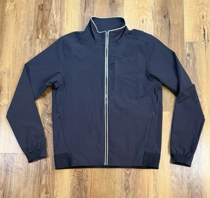 Vuori Men’s Medium Cross Court Light Weight Jacket Black - Picture 1 of 12
