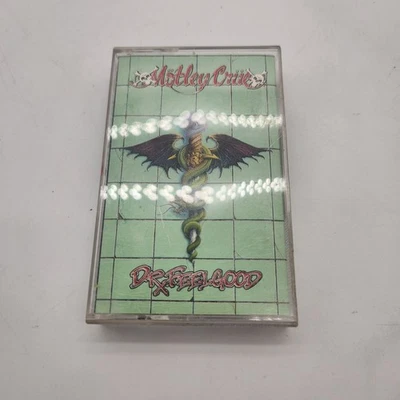 Mötley Crüe – Dr. Feelgood Cassette Tape 1989 Elektra Records Vintage Rock - Image 1 of 4