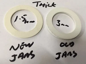 RUBBER SEALING RINGS 30 ID SMALL CONDIMENT Preserving Jam Glass Jar SET 10 W - Picture 1 of 5