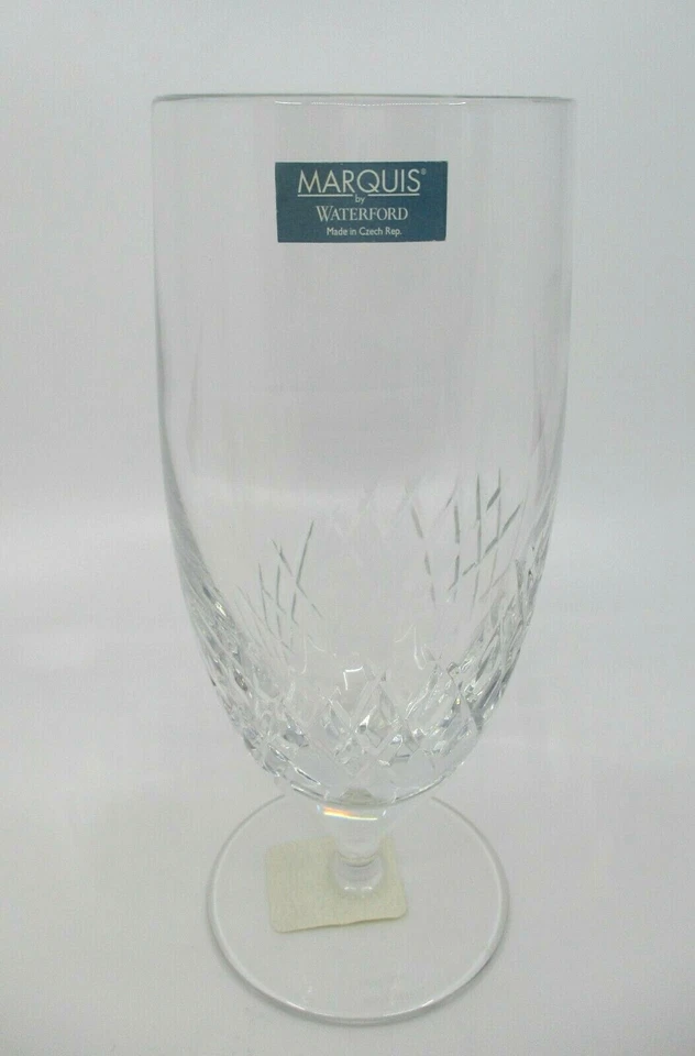WATERFORD CALLA ICED TEA / ICED BEVERAGE GLASS - 8" x 3" 0206I