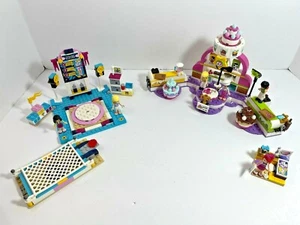 LEGO Friends LOT: Baking Competition 41393 + Stephanie's Gymnastics Show 41372 - Picture 1 of 9